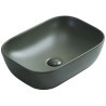Mexen Rita countertop sink 45 x 32 cm, khaki matte - 21084543