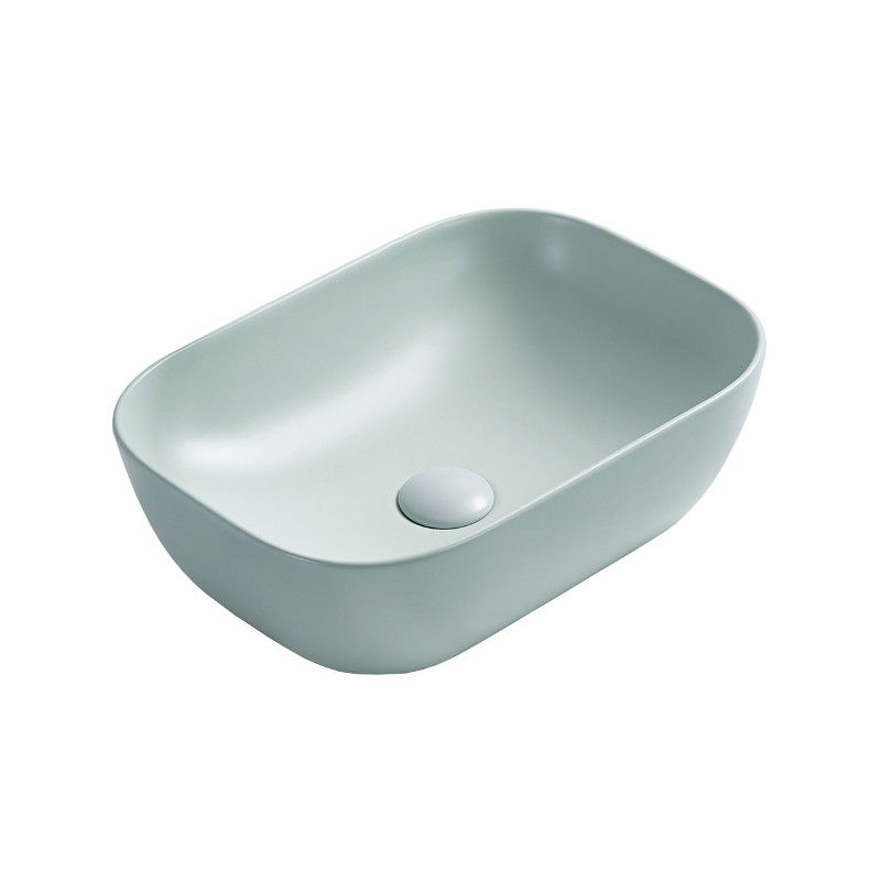 Mexen Rita countertop washbasin 45 x 32 cm, matt mint - 21084546