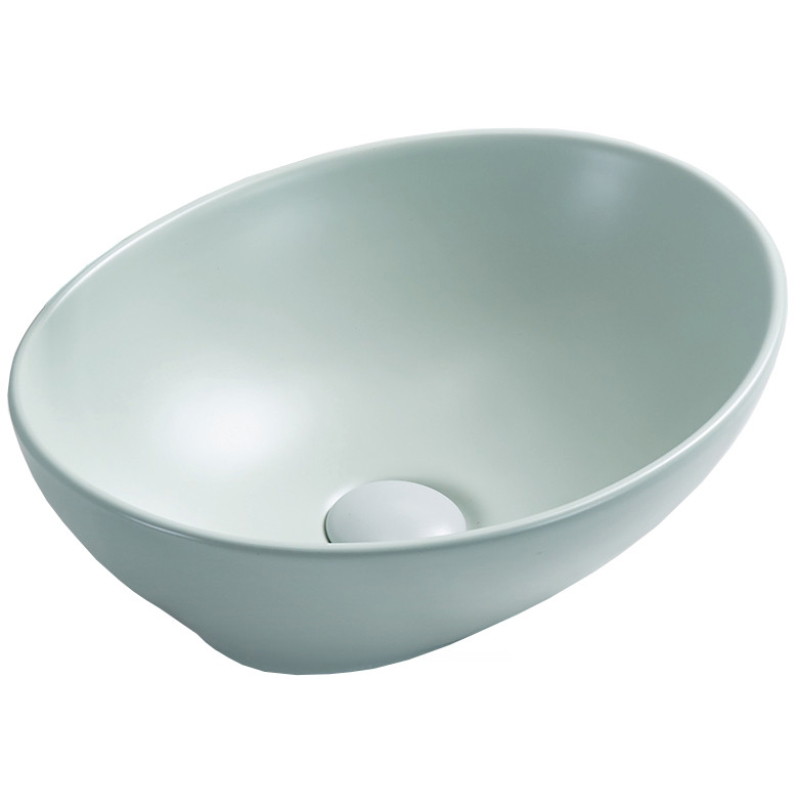Mexen Elza countertop washbasin 40 x 33 cm, mint matte - 21014046