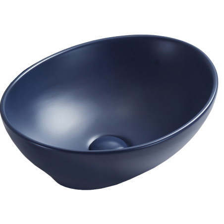 Mexen Elza countertop washbasin 40 x 33 cm, matte navy blue - 21014042