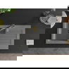 Mexen Pablo 1-compartment granite sink with a drip tray and kitchen mixer tap Aster, Grey - 6510-71-73450-57-B