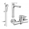 Mexen Kama DF75 shower set, Chrome - 72514DF75-00