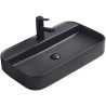 Mexen Sofia countertop washbasin 70 x 40 cm, black matte - 22157085