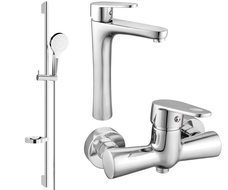 Mexen Kama DS05 shower set, Chrome - 72514DS05-00