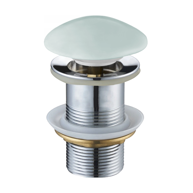 Mexen click-clack waste round, mint ceramic matte - 79910-46