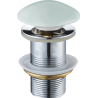 Mexen click-clack waste round, mint ceramic matte - 79910-46