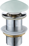 Mexen round click-clack plug, mint ceramic matt - 79910-46