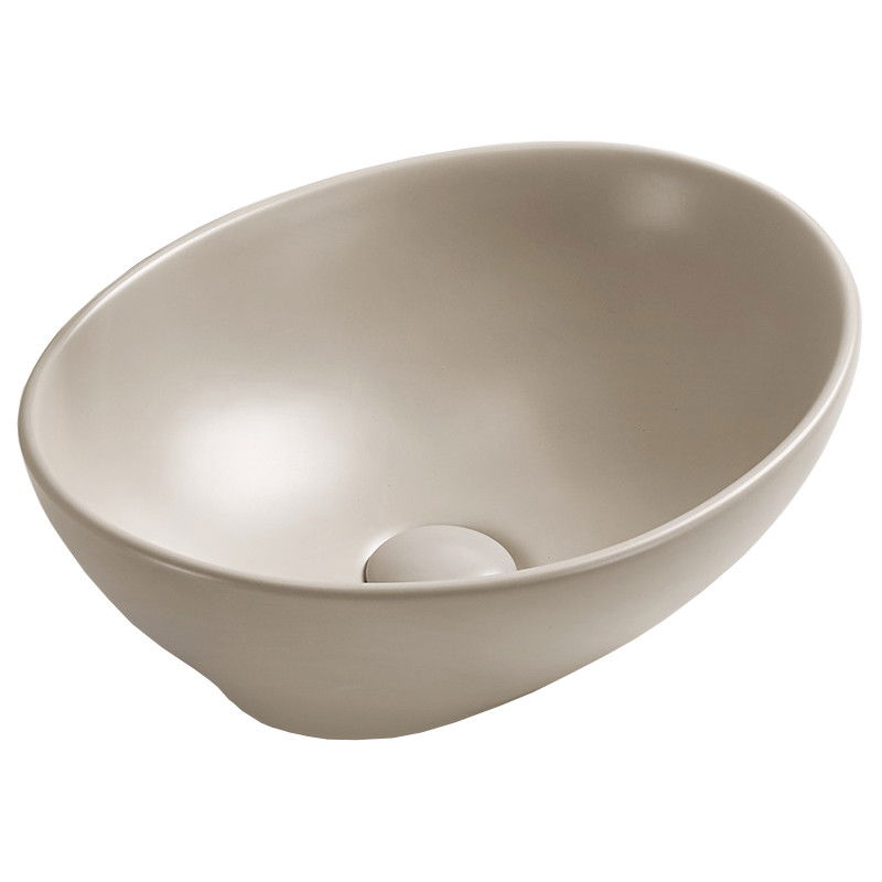Mexen Elza countertop washbasin 40 x 33 cm, Beige matt - 21014066
