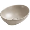 Mexen Elza countertop washbasin 40 x 33 cm, Beige matt - 21014066