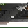 Mexen Elias 1-compartment granite sink with a drip tray and kitchen mixer tap Aster, Black - 6511-77-73450-07-B