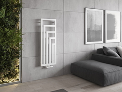 Mexen Alaska decorative radiator 1216 x 440 mm, 542 W, white - W205-1216-440-00-20