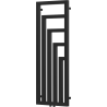 Mexen Alaska decorative radiator 1216 x 440 mm, 549 W, Black - W205-1216-440-00-70