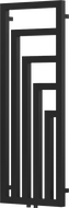 Mexen Alaska decorative radiator 1216 x 440 mm, 549 W, Black - W205-1216-440-00-70