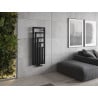Mexen Alaska decorative radiator 1216 x 440 mm, 549 W, Black - W205-1216-440-00-70