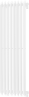 Mexen Atlanta decorative radiator 1200 x 405 mm, 646 W, White - W211-1200-405-00-20