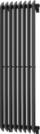Mexen Atlanta decorative radiator 1200 x 405 mm, 646 W, Black - W211-1200-405-00-70