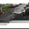 Mexen Bruno 1-compartment granite sink with a drip tray and kitchen mixer tap Aster, Black/Silver metallic - 6513-73-73450-57-B