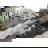 Mexen Bruno 1-compartment granite sink with a drip tray and kitchen mixer tap Aster, spotted black - 6513-76-73450-07