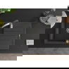 Mexen Bruno 1-compartment granite sink with a drip tray and kitchen mixer tap Aster, spotted black - 6513-76-73450-07