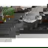 Mexen Bruno 1-compartment granite sink with a drip tray and kitchen mixer tap Aster, Black - 6513-77-73450-07-B