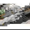 Mexen Bruno 1-compartment granite sink with a drip tray and kitchen mixer tap Aster, Black - 6513-77-73450-57-B