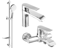 Mexen Pecos DF05 bathtub set, Chrome - 72703DF05-00