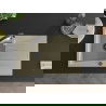 Mexen Cesar 1-compartment granite sink with a drip tray and kitchen mixer tap Aster, Beige - 6514-69-73450-07-B