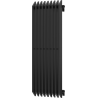 Mexen Aurora decorative radiator 1200 x 450 mm, 917 W, Black - W212-1200-450-00-70