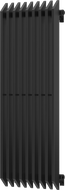 Mexen Aurora decorative radiator 1200 x 450 mm, 917 W, Black - W212-1200-450-00-70