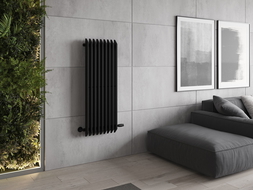Mexen Aurora decorative radiator 1200 x 450 mm, 917 W, Black - W212-1200-450-00-70