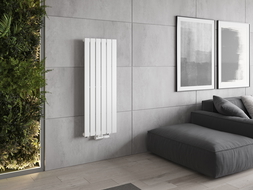 Mexen Boston decorative radiator 1200 x 452 mm, 611 W, White - W213-1200-452-00-20