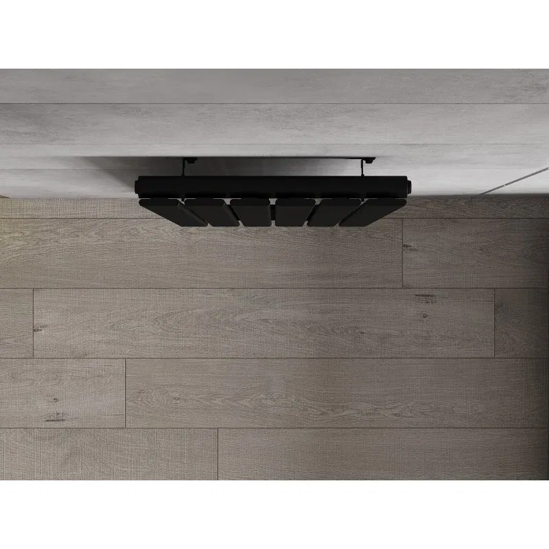 Mexen Boston decorative radiator 1200 x 452 mm, 611 W, black - W213-1200-452-00-70