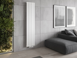 Mexen Boston decorative radiator 1800 x 376 mm, 740 W, White - W213-1800-376-01-20
