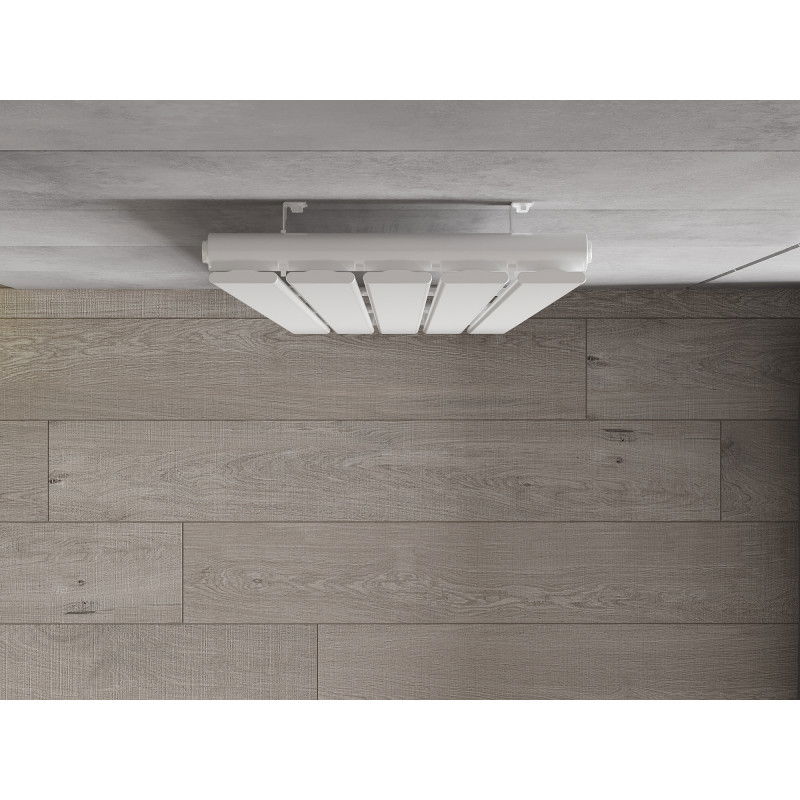 Mexen Boston decorative radiator 1800 x 376 mm, 740 W, white - W213-1800-376-01-20