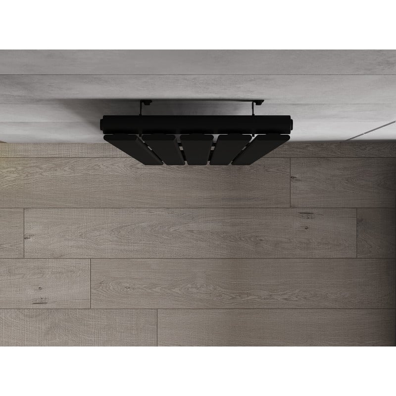 Mexen Boston decorative radiator 1800 x 376 mm, 740 W, black - W213-1800-376-01-70