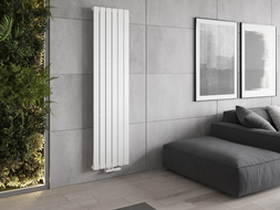 Mexen Boston decorative radiator 1800 x 452 mm, 888 W, White - W213-1800-452-00-20