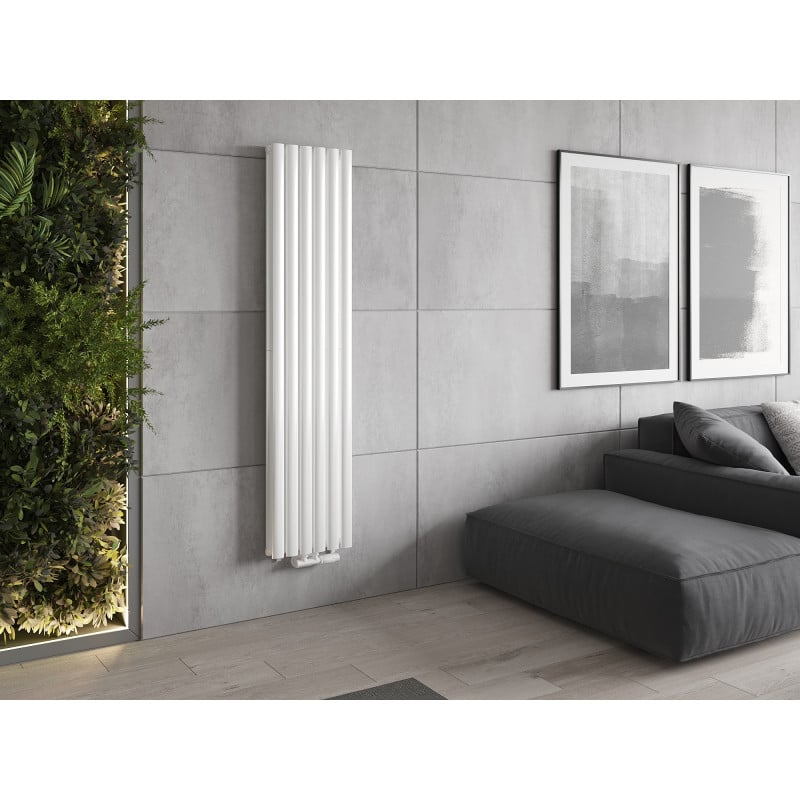 Mexen Dallas decorative radiator 1600 x 360 mm, 1039 W, white - W214-1600-360-00-20