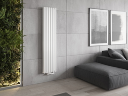 Mexen Dallas decorative radiator 1600 x 360 mm, 1039 W, White - W214-1600-360-00-20