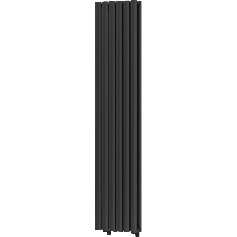 Mexen Dallas decorative radiator 1600 x 360 mm, 1039 W, Black - W214-1600-360-00-70