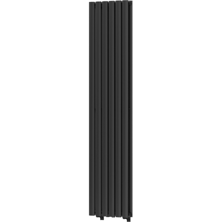 Mexen Dallas decorative radiator 1600 x 360 mm, 1039 W, Black - W214-1600-360-00-70