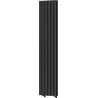 Mexen Dallas decorative radiator 1600 x 360 mm, 1039 W, Black - W214-1600-360-00-70
