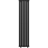 Mexen Dallas decorative radiator 1600 x 360 mm, 1039 W, Black - W214-1600-360-00-70
