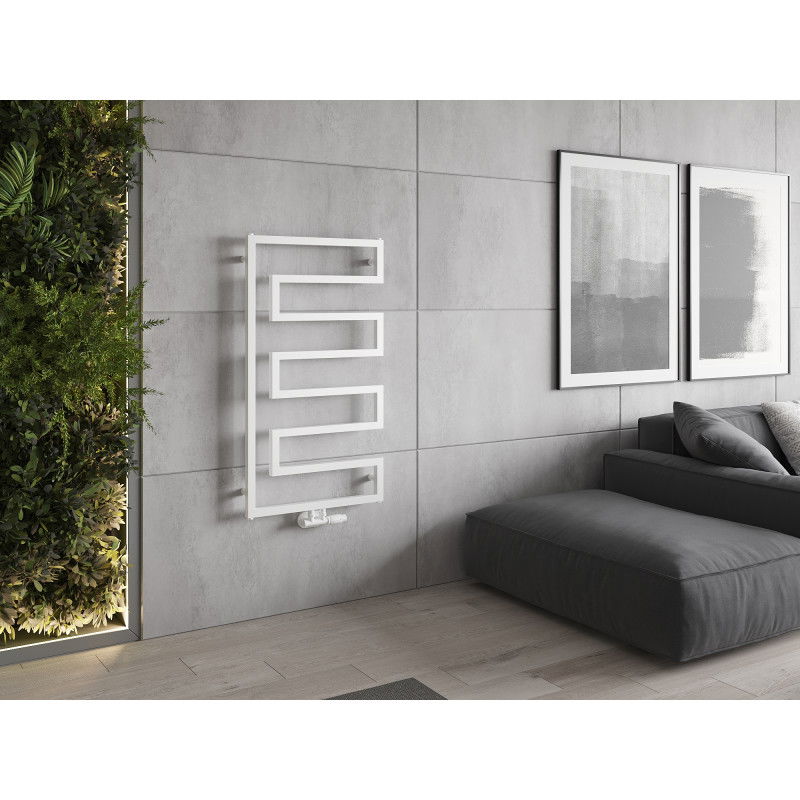 Mexen Floryda decorative radiator 1080 x 600 mm, 358 W, white - W206-1080-600-00-20