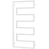 Mexen Floryda decorative radiator 1080 x 600 mm, 358 W, White - W206-1080-600-00-20