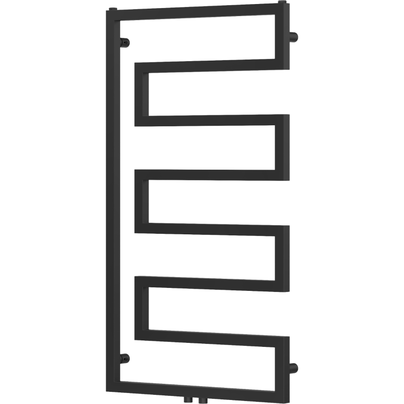 Mexen Floryda decorative radiator 1080 x 600 mm, 358 W, Black - W206-1080-600-00-70