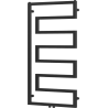Mexen Floryda decorative radiator 1080 x 600 mm, 358 W, Black - W206-1080-600-00-70