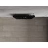 Mexen Kansas decorative radiator 1200 x 420 mm, 842 W, black - W204-1200-420-00-70