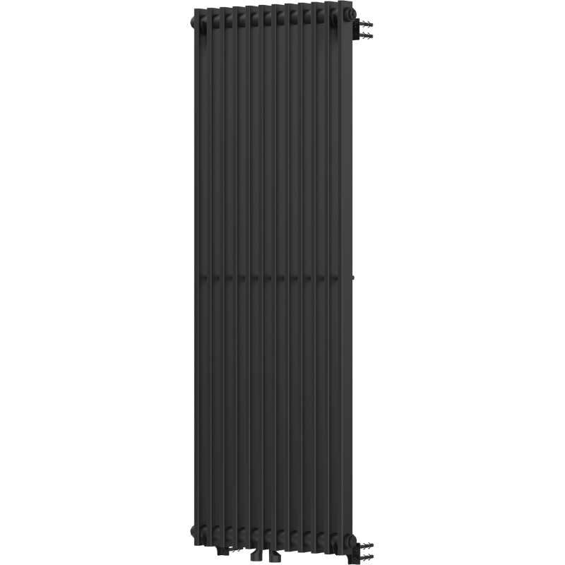 Mexen Kansas decorative radiator 1200 x 420 mm, 842 W, black - W204-1200-420-00-70
