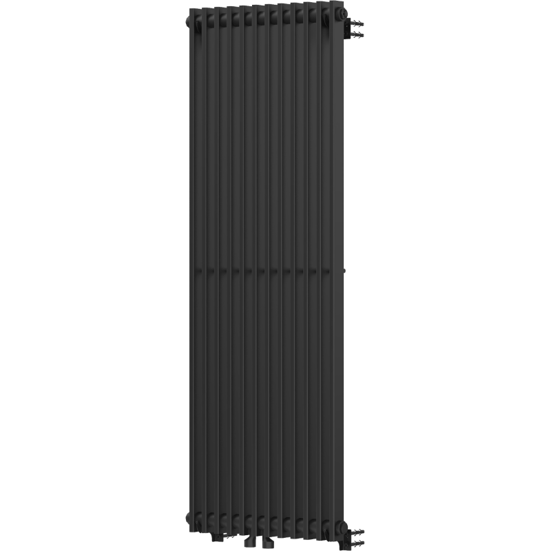 Mexen Kansas decorative radiator 1200 x 420 mm, 975 W, Black - W204-1200-420-00-70