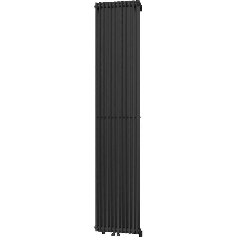 Mexen Kansas decorative radiator 1800 x 420 mm, 1242 W, black - W204-1800-420-00-70